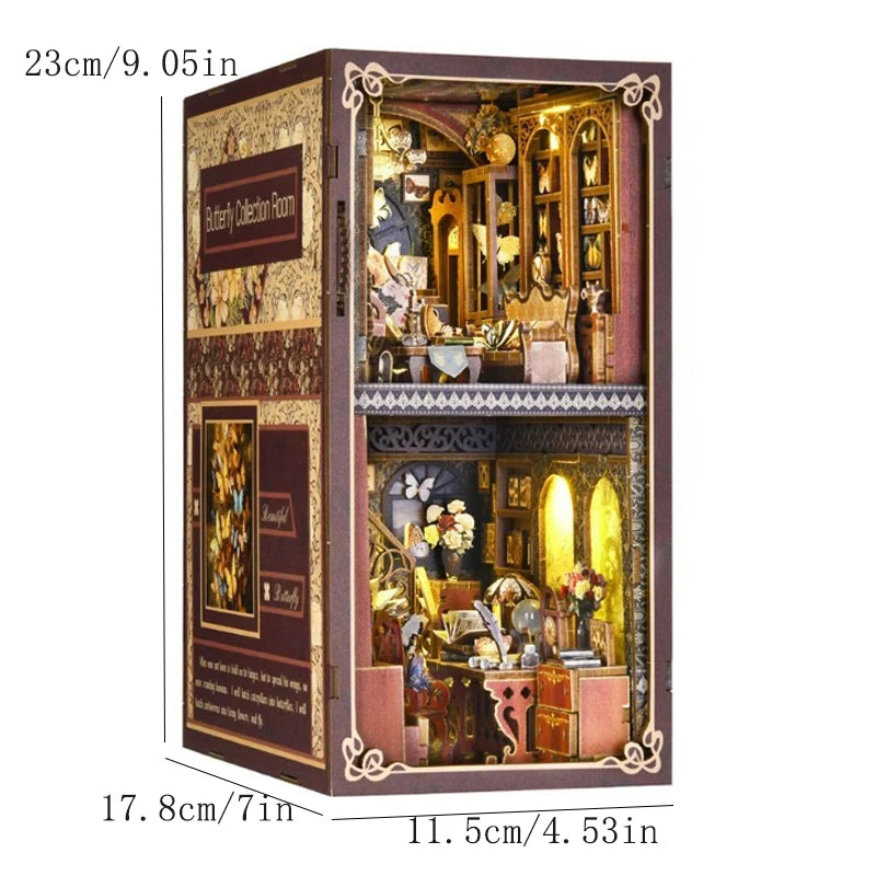 Book Nook Butterfly collection room